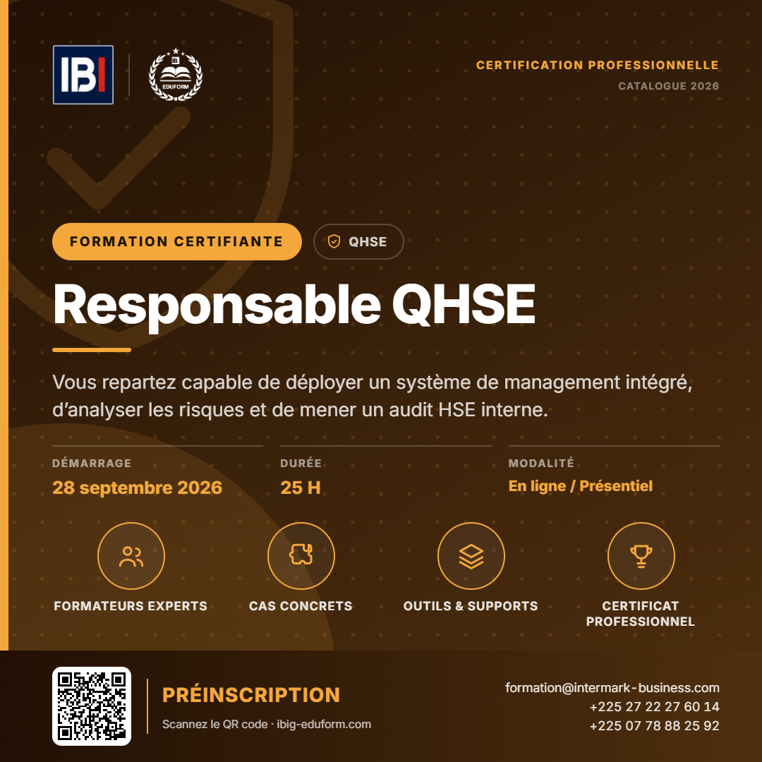 Responsable QHSE
