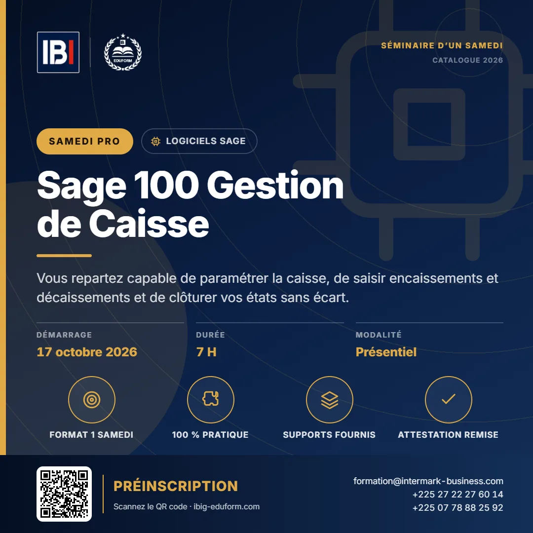 Sage 100 Gestion de Caisse